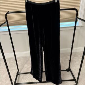 Ann Taylor Midnight Velvet Trousers